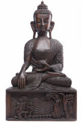 Деревянные статуи Будд