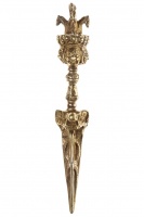Ритуальный нож Пурба золотого цвета длиной 31см