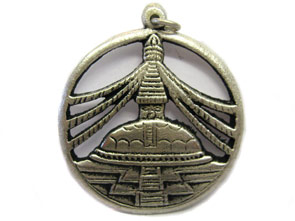 Тибетская подвеска&amp;quot;Ступа&amp;quot;, диаметр 3,5см