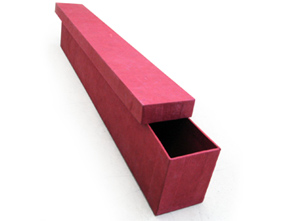 Коробка для сувениров, красная бумага