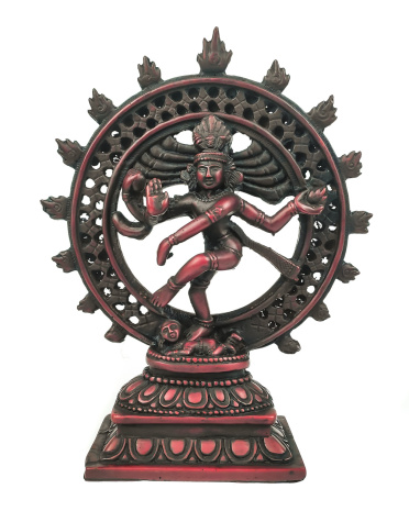 Сувенир из керамики Шива Натараджа 22см