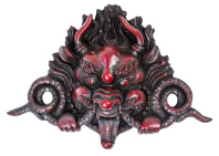 Сувенир из керамики маска Чеппу 12см Сувенир из керамики маска Чеппу 12см