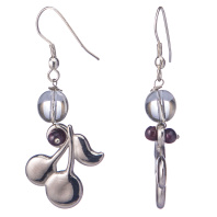 Тибетские серьги Вишенка