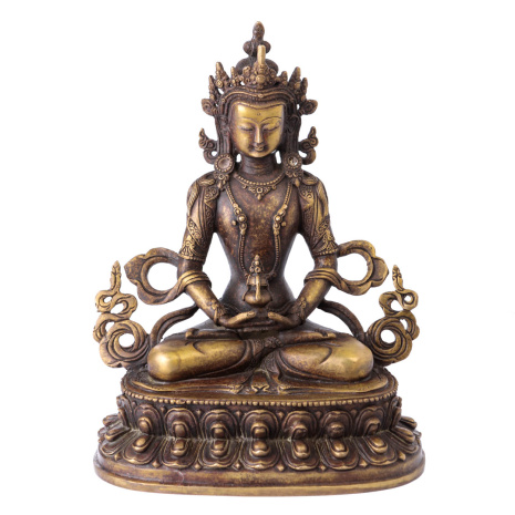 Бронзовая статуя Будда Амитаюс 22см