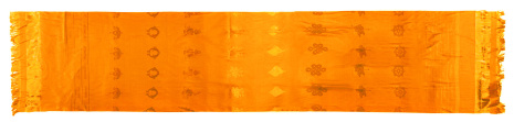 Кхадак для подношений желтого цвета размер 164х36см