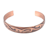 Славянский медный браслет "Добрый урожай"