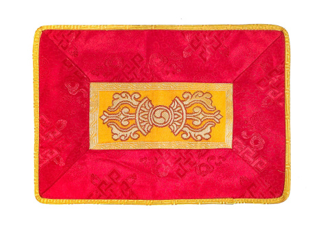 Алтарная ткань на стол с изображением Ваджра 30х21см