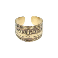 Славянское кольцо из латуни "Великий Новгород"