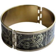 Славянский браслет из латуни "Сила солнца"