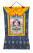 Баннерная тханка Ваджрасаттва в шелковой обшивке 66х102см