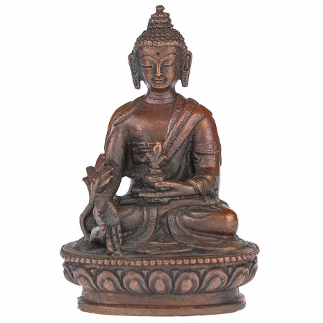 Бронзовая статуя Будда Медицины 8см