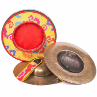 Тибетские музыкальные тарелки цимбалы Ролмо диаметр 27см Тибетские музыкальные тарелки цимбалы Ролмо диаметр 27см