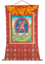 Рисованная Тханка Ваджрайогини 93х127см Рисованная Тханка Ваджрайогини 93х127см