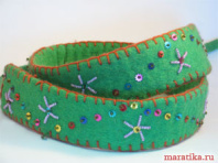 Тибетский пояс с украшениями