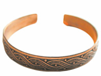 Славянский медный браслет "Шелонь"