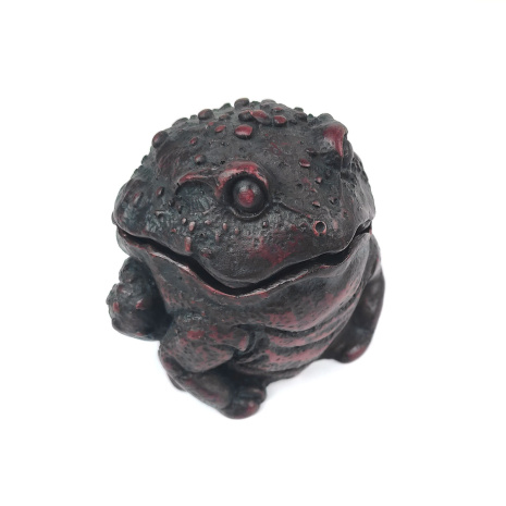 Сувенир из керамики шкатулка Жаба 8см
