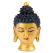 Керамическая статуя Голова Будды 12см