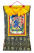 Баннерная тханка Ваджрапани в шелковой обшивке 66х102см