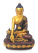 Сувенир из искусственного камня Будда Медицины (золотой) расписной 13,5см