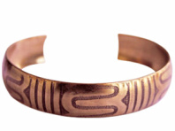 Славянский медный браслет "Людогощенский"