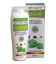 Аюрведический шампунь Амла Шикакай с мыльным орехом Day 2 Day 200мл