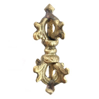 Тибетская подвеска Ваджр пятиконечный 4,5см