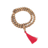 Буддийские четки 54 бусины из дерева Маслина диаметр 10мм Буддийские четки 54 бусины из дерева Маслина диаметр 10мм