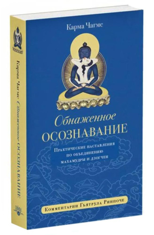 Книга &amp;quot;Обнаженное осознавание Практические наставления по объединению махамудры и дзогчен&amp;quot;, Карма Чагме