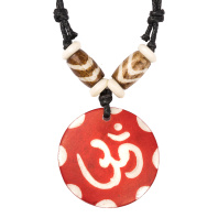 Амулет из кости ОМ индийский