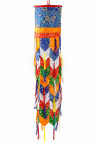 Тибетское украшение для дома "Галстук цилиндрический большой" 25х180см