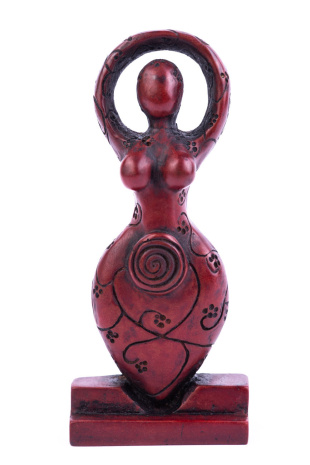 Сувенир из керамики Богиня Земли 13см