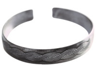 Славянский браслет из мельхиора "Северное море"