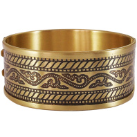Славянский браслет из латуни "Порусья"
