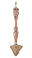 Ритуальный нож Пурба Три защитника и Хаягрива из кости с подставкой длиной 28см