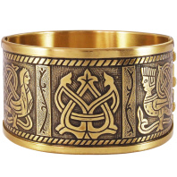 Славянский браслет из латуни "Древо жизни"