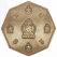 Восточное панно Пять Будд диаметр 72см