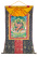 Рисованная Тханка Черный Дзамбала в союзе 85х116см