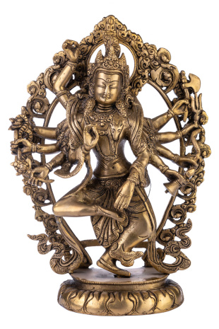 Бронзовая статуя Шива Натараджa (Бог танца) 31см