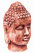 Сувенир из керамики Голова Будды 18см