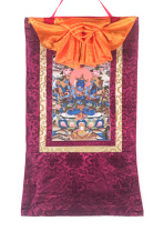 Рисованная Тханка Гухьясамаджа 54х81см Рисованная Тханка Гухьясамаджа 54х81см