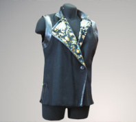 Тибетский жилет черный