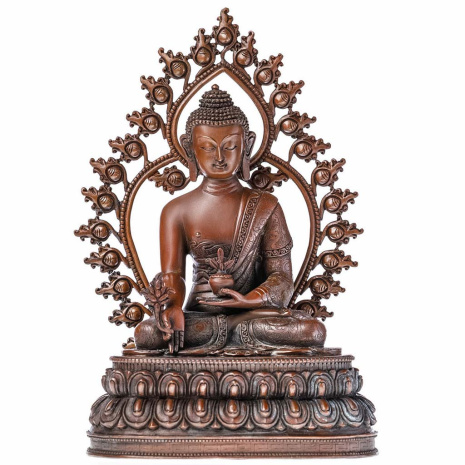 Бронзовая статуя Будда Медицины 30см