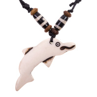 Амулет из кости Белый Дельфин