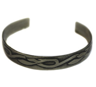 Славянский браслет из мельхиора "Луговые травы"