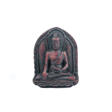 Сувенир из керамики Будда Шакьямуни барельеф 3,5см