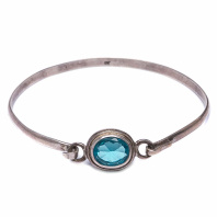 Тибетский браслет с одним камнем Тибетский браслет с одним камнем