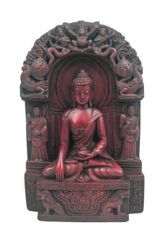 Сувенир из керамики Будда Шакьямуни барельеф 20см