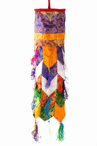 Тибетское украшение для дома "Галстук цилиндрический (малый)" 45х11см