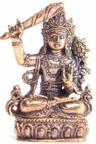 Металлические статуэтки Манджушри 5см Металлические статуэтки Манджушри 5см