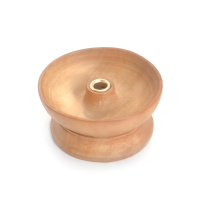 Подставка для благовоний из светлого дерева Чаша диаметр 4,5см высота 2,3см